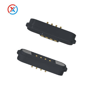 Paso de carga de resorte Pogo Pin chapado en oro 2,8mm 5V2A Carga de energía Conector magnético de 4 pines - Product Image 6