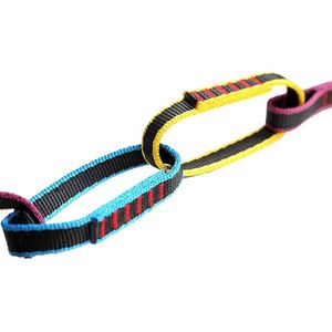 High Strength Polyester <b>Webbing</b> Is Used for Climbing and Yoga Belts and Other High Altitude Work Safety Belts - Product Image 1