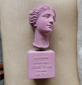 Escultura de Arte Griego de Resina Personalizada, Estatua de Poliresina con Recubrimiento de Color, Cabeza de Estatuas de Higia - Product Image 3