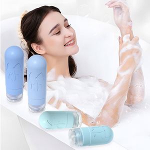 Set de Bolsas de Aseo Portátiles a Prueba de Fugas, Botellas de Silicona para Champú y Gel de Ducha, Envases de Viaje para Cuidado de la Piel - Product Image 6