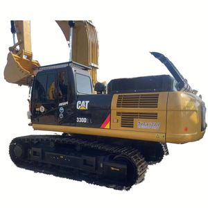 Excavatrices d'occasion CAT 330D Caterpillar 320D 330D2L, excavatrice sur chenilles de 30 tonnes, CAT 320D certifiée CE, accessoire tarière - Product Image 2