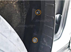 1 Paire de Garde-Boue Arrière pour Toyota RAV4 RAV-4 LE SLE Limited 2019 2020 2021 - Product Image 4