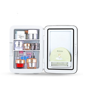 12V 220V سيارة المنزل الجدول يصل استخدام <span class=keywords><strong>10L</strong></span> OEM المنزلية الصغيرة الثلاجة الساخن الباردة ثلاجة صغيرة - Product Image 3