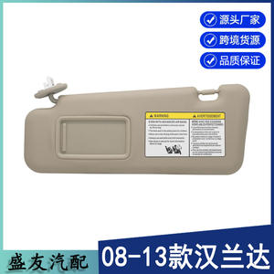 Parasol para Toyota Highlander 74320-48500-E0 Beige Lado Izquierdo Material PVC - Product Image 5