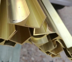 Vàng chống va chạm Brass Flat Bar giá rẻ giá sàn trang trí nội thất sang trọng - Product Image 3