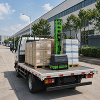 Chariot élévateur électrique autoporteur 500 kg 1,3 m le plus vendu, transpalette portable pour chargement rapide et facile en camionnette, installation en 4 étapes
