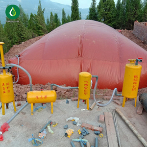 Biodigestore Pieghevole in PVC Rosso di Grandi Dimensioni per Rifiuti Alimentari, Letame Bovino, Escrementi Suini - Product Image 4