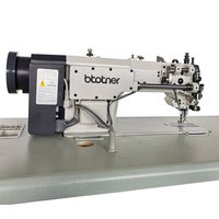 Machine à coudre industrielle à commande vocale avec positionnement automatique de la pointe de l'aiguille, compteur de points, pour sièges de voiture et sacs à main