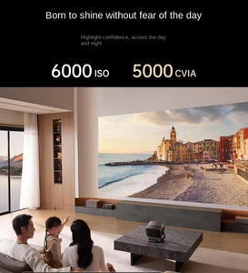 โปรเจคเตอร์เลเซอร์ JMGO N5 Ultra 4K UHD ความสว่าง 6000 ISO Lumens ปรับตำแหน่งได้ 130% หน่วยความจำ 8GB+128GB สำหรับเล่นเกมที่บ้าน โปรเจคเตอร์เลเซอร์ JMGO N5 Ultra 4K - Product Image 6