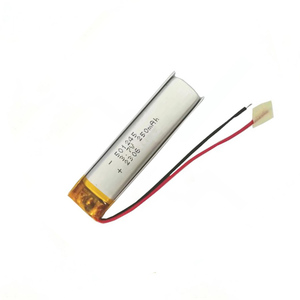 3.7V 250mAh充電式リポバッテリー 501245 リチウムイオンポリマー電池パック - Product Image 4
