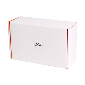 Cajas de Cartón Corrugado Biodegradables y Ecológicas Resistentes de Color Blanco Dorado <span class=keywords><strong>para</strong></span> Embalaje de Ropa con Forro de Esponja y Relieve - Product Image 6