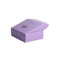 Offre Spéciale pas cher Logo personnalisé violet boîte d'expédition en papier ondulé emballage boîte postale