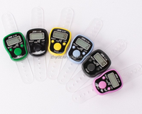 Compteur de doigts numérique électrique, boucle réglable, tasbih, tasbeeh, compteur de prières islamique, anneau de prière, compteur LED, outils de prière manuels
