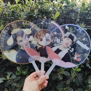 Carte photo Lomo KPOP holographique personnalisée double face couleur, collection éventail - Product Image 4