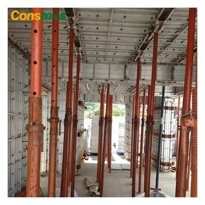 Concrete Slab Formwork Scaffolding Supporting Steel Prop System ...
