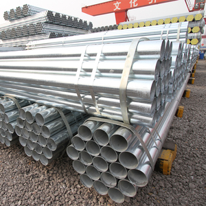 <span class=keywords><strong>ASTM</strong></span> <span class=keywords><strong>A53</strong></span> pipa bulat bagian berongga tabung pipa GI galvanis 3 "pipa baja rangka galvanis celup panas berlapis seng - Product Image 3