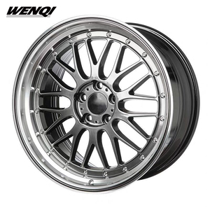 Rines de Aleación Ligera de 17-19 Pulgadas, 5x100 PCD, Gris Mate, Compatibles con Audi A3, VW Golf, <span class=keywords><strong>Seat</strong></span> León y Autos Compactos - Product Image 1