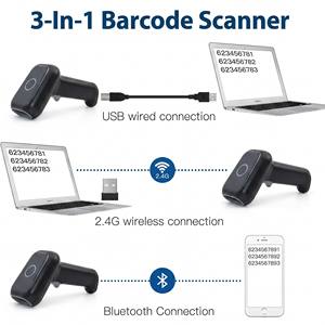 Lecteur de codes-barres 2D sans fil Yokoscan WHS-26, lecteur de codes <span class=keywords><strong>QR</strong></span> 1D, lecteur de codes-barres 1D/2D portable BT avec station de charge - Product Image 6