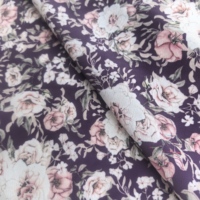 Tela crep de poliéster 100D al por mayor impresa personalizada 100% tejido de poliéster para prendas de mujer suave Koshibo Crep Material