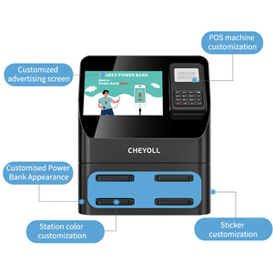 ตู้เช่าแบตเตอรี่สำรองแบบพกพา Chello รุ่น Shared Power Bank แบบ 4 ช่อง พร้อมระบบ POS - Product Image 3