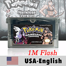 Cartucho de juego USA English 1 M Flash Cart Nameless Platinum Red Psychic Adventures TOO MANY TYPES Ultra Violet para GBA - Product Image 5