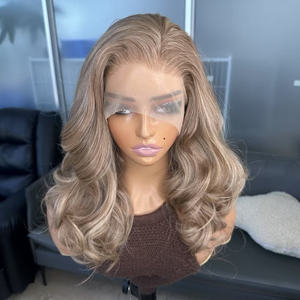 Nuovi Prodotti Estivi: <span class=keywords><strong>Parrucche</strong></span> Sintetiche Ricci con Frontale in Pizzo 13*4, Capelli Finti Lunghi per Donne, Parrucca Realistica Naturale con Baby Hair per Uso Quotidiano - Product Image 3