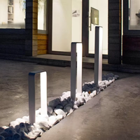 Lampadaire de jardin Senzhao à LED IP65, éclairage extérieur étanche, lampe de pelouse lumineuse, design énergétique