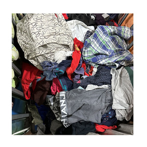 Biancheria intima all'ingrosso <span class=keywords><strong>abbigliamento</strong></span> usato sfuso misto donna uomo bambini mutandine 45-100kg vestiti di seconda mano balla - Product Image 1