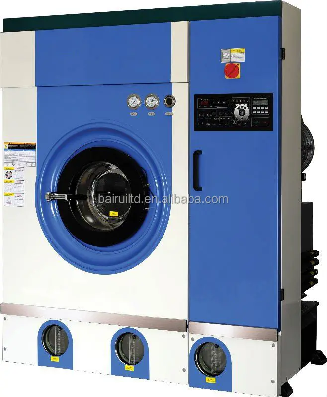 Machine de nettoyage à sec automatique pour blanchisserie commerciale, prix