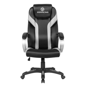 Vente en gros Chaise <span class=keywords><strong>PC</strong></span> en cuir Chaise d'ordinateur argentée et noire Chaise de jeu bon marché pour Silla <span class=keywords><strong>Gamer</strong></span> - Product Image 2