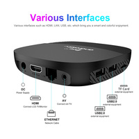 TV98 ATV MAX IPTV STB Lecteur multimédia en streaming 8K, décodeur intelligent, Android 12 Pro TV Box France Allemagne Espagne États-Unis Livraison gratuite