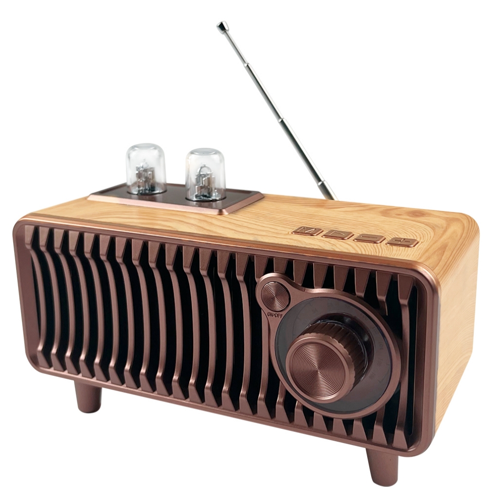 Retro Wireless Speaker - Vintage FM Radio with 20W Power