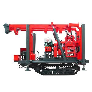 Machine de forage rotative hydraulique pour puits d'eau, 200m 230m, roues, pour roche dure, exploitation minière, sondage, forage - Product Image 4