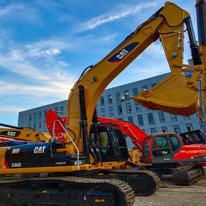 รถขุดตีนตะขาบรถขุดดินระบบไฮดรอลิกสำหรับแมวมือสอง336D 336D ทนทานจากญี่ปุ่น - Product Image 4