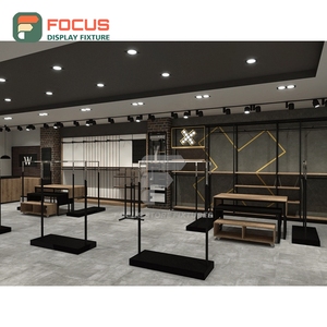 Professional Store Interior Recycled Material Display Island Space Planning Apparel Store - Product Image 4