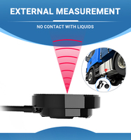 Sensor ultrasónico de nivel de combustible sin contacto U02 con modelo de datos antiinterferencias integrado para la monitorización del nivel de combustible en camiones