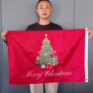 YF Guirlandes de fanions en polyester 3x5 pieds, personnalisées, de haute qualité, à bas prix, en forme d'animaux de dessin animé, pour décorations de fêtes transfrontalières - Product Image 1