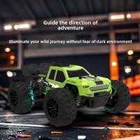 Voiture télécommandée grande taille haute vitesse 4x4 tout-terrain, véhicule de course et de drift à grandes roues, camion électrique RC jouet