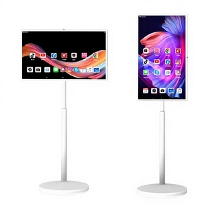 Televisor Inteligente Portátil de 27 Pulgadas, Televisor Móvil con Batería de 5000 mAh, Monitor de Pantalla Táctil, Tablet PC Android 14, Compatible con 3 Instalaciones - Product Image 2