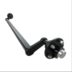 Chất Lượng Cao 7000lbs Điện Phanh Trống Trục Lắp Ráp Cho Xoắn Trục Với Phanh Điện Hoặc Trung Tâm Cho Bắc Mỹ Rơ Moóc - Product Image 2