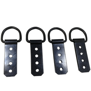 Four Hole Iron Hanging Ring For Picture <b>Frame</b> And Painting <b>Mounting</b> Durable Metal Hook Rectangle Shape Single Hook - Product Image 1