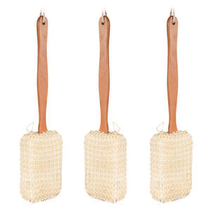 Brosse de bain en <span class=keywords><strong>bambou</strong></span> personnalisée pour soins personnels de beauté OEM marque privée Spa <span class=keywords><strong>chaume</strong></span> cactus sisal - Product Image 5