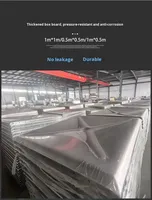 Réservoir d'eau souterrain en acier inoxydable grande capacité, filtration par osmose inverse, traitement de l'eau, 3000L/heure, garantie 1 an