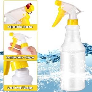 Empty <b>Spray</b> Cleaning Liquid Detergent <b>Bottle</b> <b>Plastic</b> 300ml 500ml 1000ml 32 oz <b>Bottles</b> With Mist Trigger Sprayer Pump Leak-proof - Product Image 3