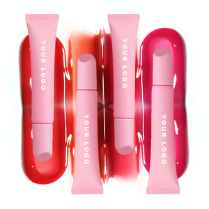 Bajo Moq Etiqueta privada Maquillaje Teñido Cuidado de <span class=keywords><strong>labios</strong></span> Gel Crema Ácido hialurónico Bálsamo labial natural orgánico para mujeres y hombres con logotipo - Product Image 2