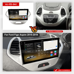 Lecteur de voiture Android AIJALV pour FORD 2019 FIGO ASPIRE 8-core Apro 2K autoradio <span class=keywords><strong>DVD</strong></span> lecteur stéréo système de navigation GPS - Product Image 3
