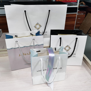 Wholesale A5 Size Accept Custom Size <strong>Printing</strong> Decorative Handmade <strong>Paper</strong> <strong>Bags</strong> Packaging With Logo - Product Image 3