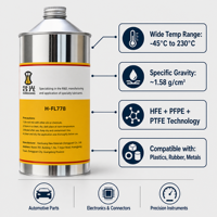 Tiges d'appui-tête de siège auto FL-778 Kanto, lubrifiant de remplacement pour amortissement, film sec fluoré 1 KG (-45 230) pour glissement silencieux