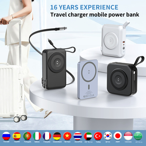Banco de Energía Inalámbrico Magnético con Pantalla LED de 10000 mAh, Carga Rápida para Teléfono, Auriculares, Reloj, en el Auto, Viajes de Negocios, Alibaba - Product Image 6
