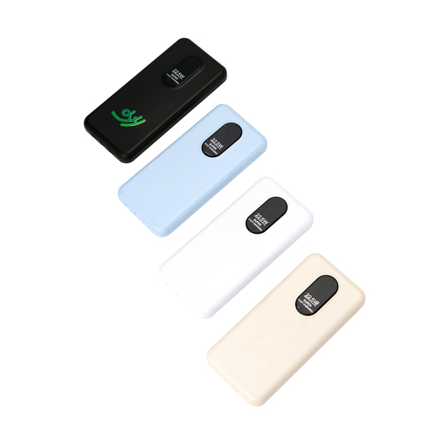 Custom Logo Large Capacity 22.5W Fast Charging 10000mAh 20000mAh Power Bank Holder Li-Polymer Battery LED Display Portable